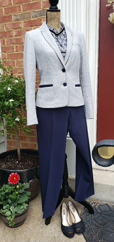 Tommy Hilfiger Elbow-Patched  Blazer